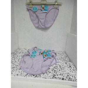 VanityFair Women Style#18108 Illumination String Bikini 6 Pair Lavendar 8/XL New